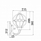 Бра Outdoor O024WL-01G