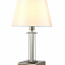 Настольная лампа Crystal Lux NICOLAS LG1 NICKEL/WHITE