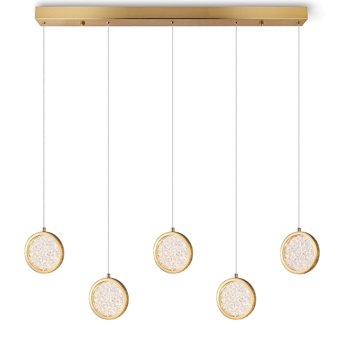 Люстра NewRgy D2061-DW-L5 BRASS
